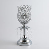 Max Mosaic Wine Cup Shaped  Candle Holder Tabletop Candlestickr for Dinner S