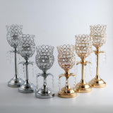 Max Mosaic Wine Cup Shaped  Candle Holder Tabletop Candlestickr for Dinner S