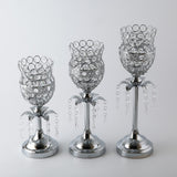 Max Mosaic Wine Cup Shaped  Candle Holder Tabletop Candlestickr for Dinner S