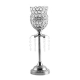 Max Mosaic Wine Cup Shaped  Candle Holder Tabletop Candlestickr for Dinner L