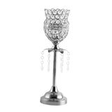 Max Mosaic Wine Cup Shaped  Candle Holder Tabletop Candlestickr for Dinner L