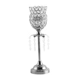 Max Mosaic Wine Cup Shaped  Candle Holder Tabletop Candlestickr for Dinner L
