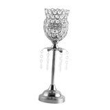Max Mosaic Wine Cup Shaped  Candle Holder Tabletop Candlestickr for Dinner L