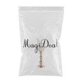 Max Petal Mosaic Candle Holder Table Candlestick Stand for Home Decor 12x12x42cm