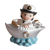 Max Couple Navy Thousand Paper Crane Resin Decoration Navy Girl