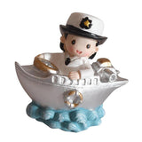 Max Couple Navy Thousand Paper Crane Resin Decoration Navy Girl