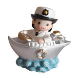 Max Couple Navy Thousand Paper Crane Resin Decoration Navy Girl