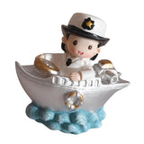 Max Couple Navy Thousand Paper Crane Resin Decoration Navy Girl