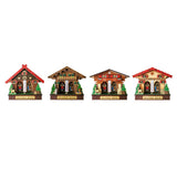 Max Wooden Decorative Ornament Temperature Humidity Meter Style01