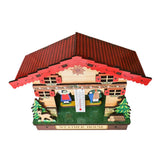 Max Wooden Decorative Ornament Temperature Humidity Meter Style02