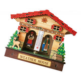 Max Wooden Decorative Ornament Temperature Humidity Meter Style02