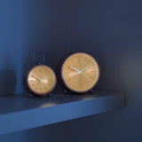 Max Nordic Style Alarm Clock Beside Bed Children Clock Silver