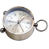 Max Nordic Style Alarm Clock Beside Bed Children Clock Silver