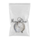 Max Nordic Style Alarm Clock Beside Bed Children Clock Silver