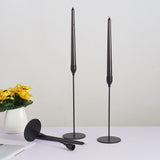Maxbell Black Metal Candle Holders for Taper Candles Decorative Candlestick Holder S