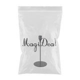 Maxbell Black Metal Candle Holders for Taper Candles Decorative Candlestick Holder S