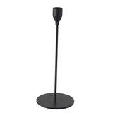 Maxbell Black Metal Candle Holders for Taper Candles Decorative Candlestick Holder M