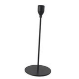 Maxbell Black Metal Candle Holders for Taper Candles Decorative Candlestick Holder M