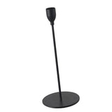 Maxbell Black Metal Candle Holders for Taper Candles Decorative Candlestick Holder M