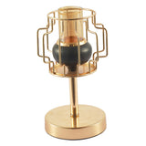 Max Nordic Style Iron Plated Metal Candlestick with Lampshade S