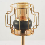 Max Nordic Style Iron Plated Metal Candlestick with Lampshade S