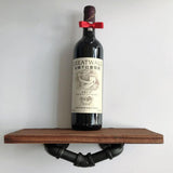 Max Metal Wooden Wall Shelf Iron  Board Sundries Storage Rack Shelf S