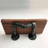 Max Metal Wooden Wall Shelf Iron  Board Sundries Storage Rack Shelf L