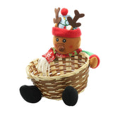 Max Cute Candy Storage Basket Christmas Party Gifts Holder Elk L