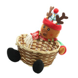 Max Cute Candy Storage Basket Christmas Party Gifts Holder Elk L