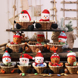 Max Cute Candy Storage Basket Christmas Party Gifts Holder Elk L