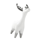 Max Resin Craft Elk Figurines Home Desktop Decor Creative Toy Gifts S