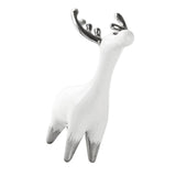 Max Resin Craft Elk Figurines Home Desktop Decor Creative Toy Gifts S