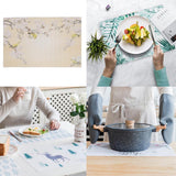 Max Placemat Non-slip Heat Insulation Dinning Table Coasters Tableware Curtley F