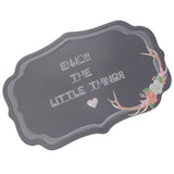 Max Cup Mat Pad Non-slip Coaster Tableware Placemat for Car Home Gift Xmas Black B