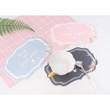 Max Cup Mat Pad Non-slip Coaster Tableware Placemat for Car Home Gift Xmas Blue B