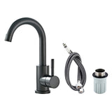 Max 304 Stainless Steel Bathroom Vessel Sink Faucet Water Basin Tap Type 1