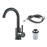 Max 304 Stainless Steel Bathroom Vessel Sink Faucet Water Basin Tap Type 1