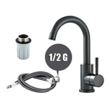 Max 304 Stainless Steel Bathroom Vessel Sink Faucet Water Basin Tap Type 1