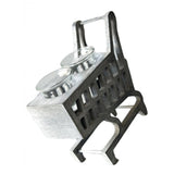 Max Creative Shopping Cart Wooden Candlestick Simple  Tea Light Candle Holder