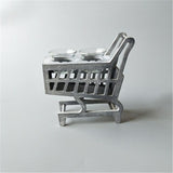 Max Creative Shopping Cart Wooden Candlestick Simple  Tea Light Candle Holder