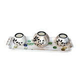 Max Wooden Candle Cup Holder Candlestick for Club Dining Table Party Home Decor