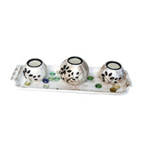 Max Wooden Candle Cup Holder Candlestick for Club Dining Table Party Home Decor