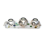 Max Wooden Candle Cup Holder Candlestick for Club Dining Table Party Home Decor