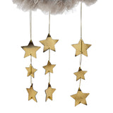 Max Mesh Cloth Cloud Shaped Hanging Pendants Bedroom Decorative Ornament Gray01