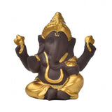 Max Sandstone Ganesha Statue Elephant Figurine Buddha Deity Sculpture Ornament B