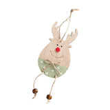 Max Christmas Moose Wood Pendant Christmas Tree Decoration Charmings Style01