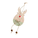 Max Christmas Moose Wood Pendant Christmas Tree Decoration Charmings Style01
