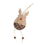 Max Christmas Moose Wood Pendant Christmas Tree Decoration Charmings Style02
