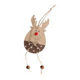 Max Christmas Moose Wood Pendant Christmas Tree Decoration Charmings Style02