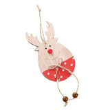 Max Christmas Moose Wood Pendant Christmas Tree Decoration Charmings Style04